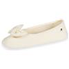 Isotoner - Pantofole donna, in velluto, con fiocco grande | Pantofola in muschio complementari per un comfort duraturo e una tenuta ottimale nella vita quotidiana.