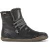 Camper Peu Cami K400505, Caviglia barca Donna, Nero 001, 35 EU