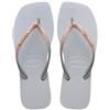 Havaianas Square Glitter Donna Sandalo Grigio 39-40 EU