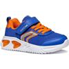 Geox J Assister Boy C, Scarpe da Ginnastica Bambini e Ragazzi, Royal Orange, 33 EU