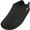 HAFLINGER Flair Smily Pantofole in feltro di lana nera, taglia 43
