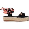 REFRESH - Sandalo da donna - Calzature comode e versatili - Moda casual, nero 06, 40 EU