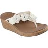 Skechers Archfit Beverlee Rare Blossom Scarpe da donna, bianco sporco, 41 EU