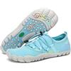 SAGUARO Scarpe da Scoglio Mare Donna Uomo Asciugatura Rapida Scarpette da Scoglio Antiscivolo Scarpe da Spiaggia per Acqua Immersione Nuoto Surf Vela Canottaggio Azzurro,Gr.37