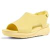 Camper Balloon K201481, Sandali con zeppa Donna, Giallo pastello 004, 39 EU