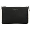 GAÀLLE Gaelle Paris Borsa a Tracolla con Catena, Nero, Similpelle, 24 x 15 x 1 cm, con Cerniera e Tasca Interne