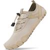SAGUARO Scarpe da Immersione Uomo Donna Spiaggia Scarpe da Mare Asciugatura Rapida Scarpe Barefoot Spiaggia Surf Scarpe Cachi 47 EU