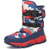 Mishansha Stivali Neve Bambini Stivaletti Ragazze | Doposci Scarponcini Imbottiti di Pelo，Scarpe Invernali，Comodi Caldi e Antiscivolo Outdoor，La corsa，Lo slittino，Lo sci