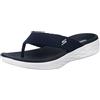 Skechers On-the-go 600 Sunny B, Infradito Donna, Blu Nvy, 36 EU