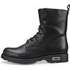 Cult Zeppelin Mid 472 Stivali da Combattimento, Donna, Nero (Black 999), 36 EU (3.5 UK)