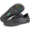 SAGUARO Scarpe da Scoglio Mare Donna Uomo Asciugatura Rapida Scarpette da Scoglio Antiscivolo Scarpe da Spiaggia per Acqua Immersione Nuoto Surf Vela Canottaggio Nero,Gr.39