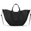 ACUYE Borsa tote in pelle, borsa a tracolla da donna, borsa da lavoro, A01-nero Large, 39.5 EU