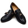 JITAI Mocassini da Uomo Scarpe Uomo Mocassini in Ecopelle con Frange E Scarpe Casual da Uomo