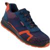 Urgent - Scarpe antinfortunistiche con punta in acciaio 232 S1, arancione/blu scuro