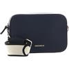 Coccinelle Pelle borsa a tracolla Tebe Crossover Bag Midnight Blue blu scuro