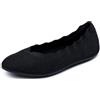 Skechers Cleo 2.0 Love Spell, Ballet Flat Donna, Nero, 38.5 EU