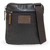 Avirex Borsello Uomo a Tracolla in Eco Pelle, Borsa a Tracolla Uomo Impermeabile con Tasche a Zip in Stile Vintage, Collezione Buffalo BFL07 (Marrone)