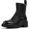 Camper Milah K400725, Stivale alla caviglia Donna, Nero 001, 37 EU