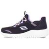Skechers Bambine e ragazze Bounder Simple Cute Slip-In ALLENATRICE, Black Synthetic/Trim, 27.5 EU