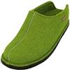 HAFLINGER Flair Smily 311013 Pantofole Unisex, Numero:40 EU, Colore:Verde