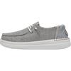 HEYDUDE Hey dude Wendy Rise Lunar sneaker grigia da Donna 40074-1HT