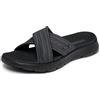 Skechers GO WALK FLEX SANDAL IMPRESSED - Sandali a ciabatta Da donna, Black,