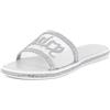 Juicy Couture Sandali da donna - Glitter Bling Open Toe Sparkle Flats - Eleganti calzature estive casual