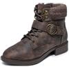 Skechers Tenley Dreaming of FallFashion Stivali da donna, Marrone, 36 EU