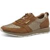 Tamaris Scarpe basse da donna plantare intercambiabile Braun Cognac Comb EU