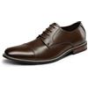 Bruno Marc Scarpe Eleganti Derby da Uomo Scarpe Classiche da Lavoro con Lacci
