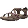 Skechers Reggae Slim - Vacay, Sandali Donna, Brown Chocolate, 39 EU