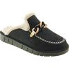 AXA SHOES Pantofola donna invernale sottopiede memory morbido con pelliccia suola in gomma