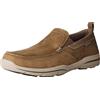Skechers Harper-Forde 64858 Moc Toe Scarpe Senza Lacci, da Uomo, 43 EU