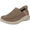 Skechers Parson-Ralven 204804, Senza Lacci Uomo, Taupe Mesh, 39.5 EU
