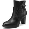 QUEEN HELENA Tronchetti Donna Stivaletti con Tacco Alto X34-79 (Nero, Taglia unica, Sistema Taglie Calzature EU, Adulto, Donna, Numero, Media, 35)