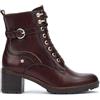 Pikolinos Stivaletti Neri in Pelle Llanes -Altezza Tacco 6cm-