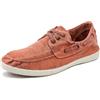 Natural World Eco, Scarpe 303E, da Uomo, 100% Ecologiche | Zapatos nauticos de lona para hombre con suela de caucho