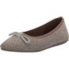 Skechers Cleo Point-Glizty Haze, Ballerine Donna, Moka, 37 EU
