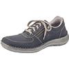 Rieker 03030 Uomo Scarpe Stringate Derby, Blu (Pazifik/Amaretto 14), 43 EU