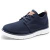 Bruno Marc Eleganti Stringate Scarpe per Ragazzi Scarpe Oxford in Tessuto Lavorato a Maglia Traspirante Scarpe da Festa per Matrimonio Abito da Riunione,Size 28.5,Marina Militare,SBOX2503K