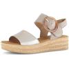 Gabor Sandali da donna con plateau, Polvere Rabbit 62, 43 EU
