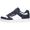 Skechers Ragazzi Quick Street, Blu Navy/Bianco, 13 Little Kid