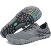 SAGUARO Scarpe Scoglio Uomo Donna Asciugatura Rapida Scarpette da Mare Traspiranti Spiaggia Scarpe da Mare per Acqua Immersione Nuoto Surf Vela Canottaggio Nautica Grigio Scuro,Gr.48
