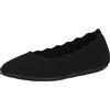 Skechers Cleo 2.0 Incantesimo D'amore, Ballerine Donna, Maglia Nera, 38 EU