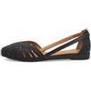 Frau - Ballerina ragnetto in Pelle con Listini Sottili