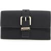 Michael Kors 32F4GY5E8L-001 MD FLAP TRIFOLD WALLET Donna BLACK Taglia TU
