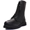 Grinders Herald 14 Eyelet Black - Stivali da uomo
