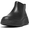 Fitflop Stivaletti da donna in pelle F-mode, Nero, 41 EU