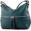 modamoda de - T159 - Borsa a tracolla ital in pelle
