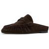 Steve Madden Mocassini Rafe Donna, Camoscio Marrone Cioccolato, 37 EU